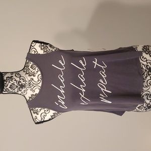 SKORA Grey Work Out Tank